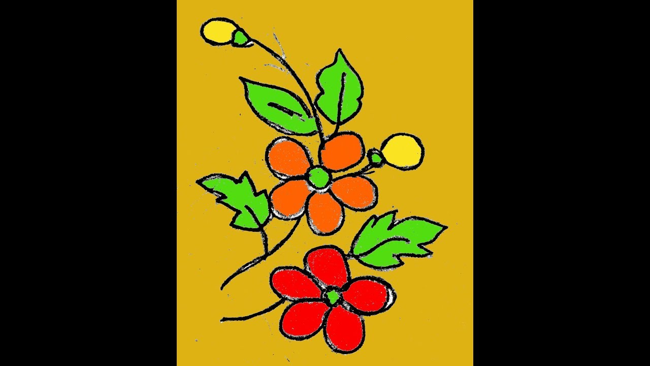 1280x720 Flower Designs For Embroidery