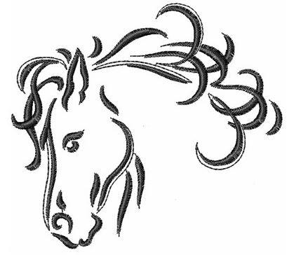 419x364 Horse Embroidery Designs, Machine Embroidery Designs