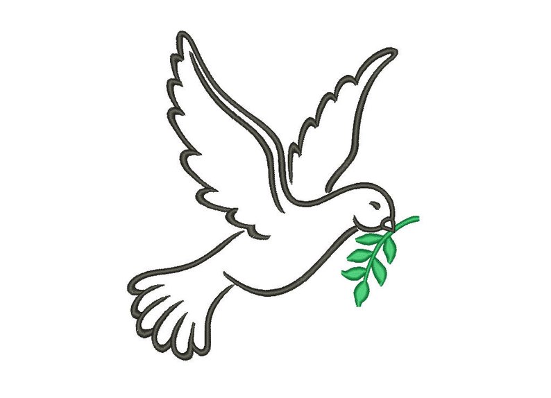794x574 Sale Peace Dove Embroidery Designs Bird Embroidery Designs Etsy