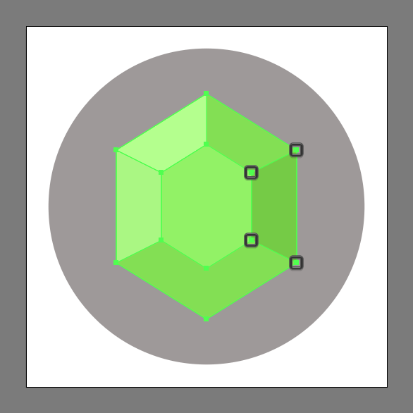 586x586 emerald gemstone icon adobe illustrator tutorial