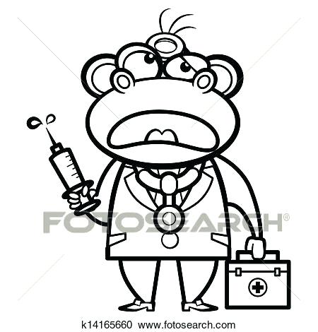 450x470 Coloring Pages First Aid Kit Free Drawing