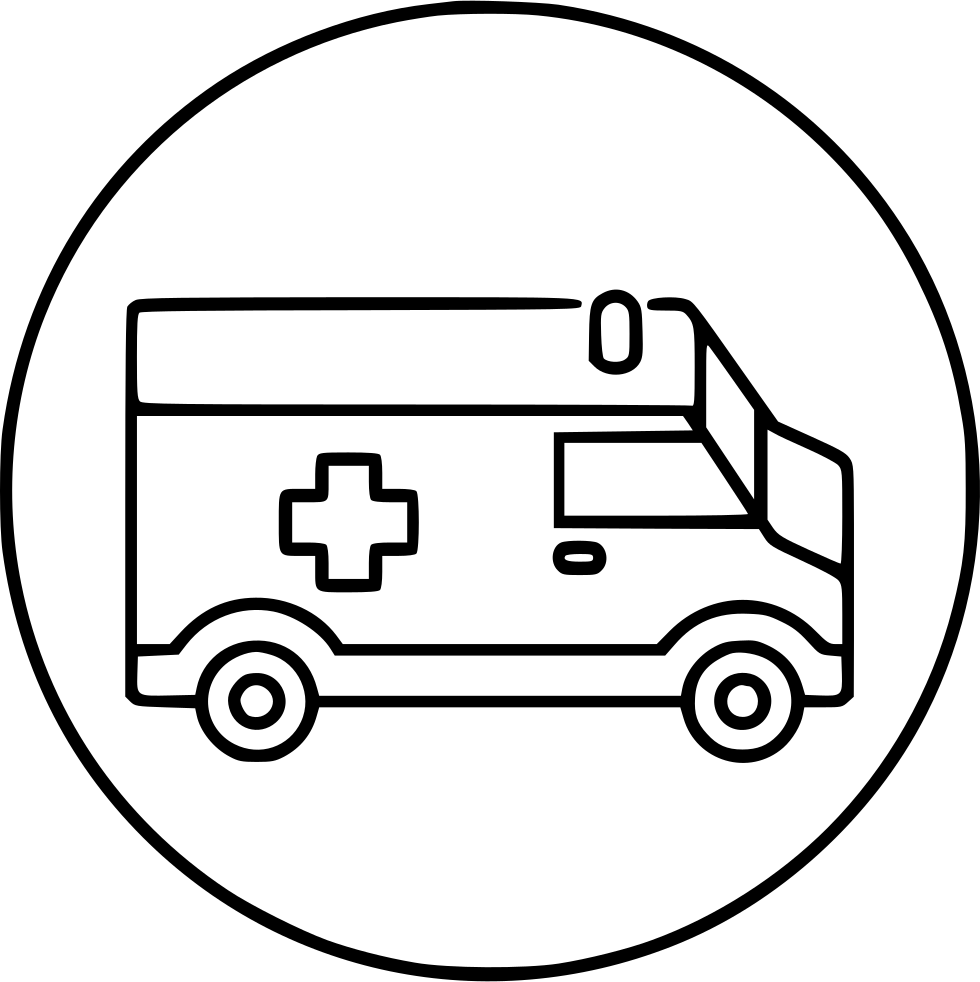 980x982 Collection Of Free Ambulance Drawing Outline Download On Ui Ex