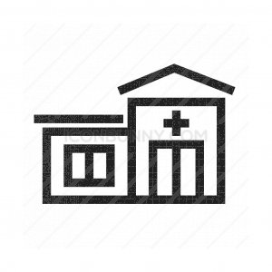 300x300 Emergency Room Line Filled Icon