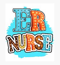 210x230 Er Nurse Drawing Photographic Prints Redbubble