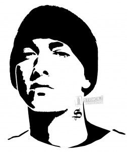 252x300 Music Notes Stencil In Wood Weed Eminem Drawing