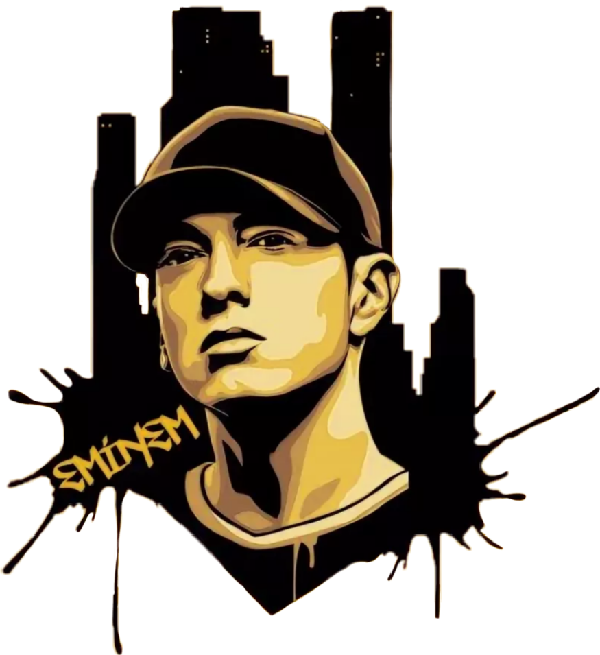 Eminem Cartoon Drawing | Free download on ClipArtMag