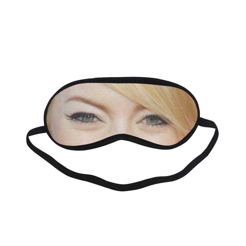 794x794 Emma Stone Eye Printed Eyes Mask Adult Blindfold Sleep Etsy