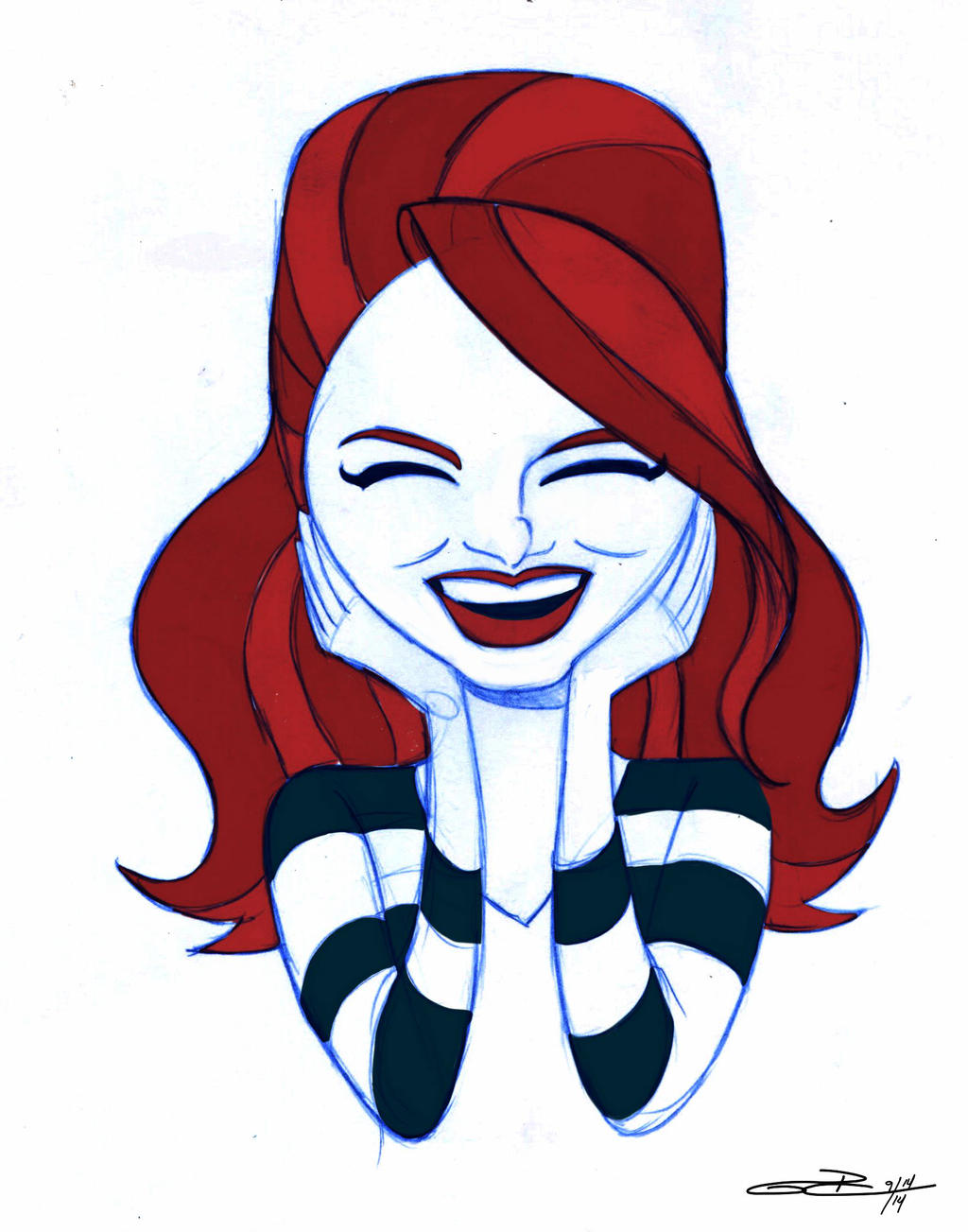 1024x1303 Movie Sketch