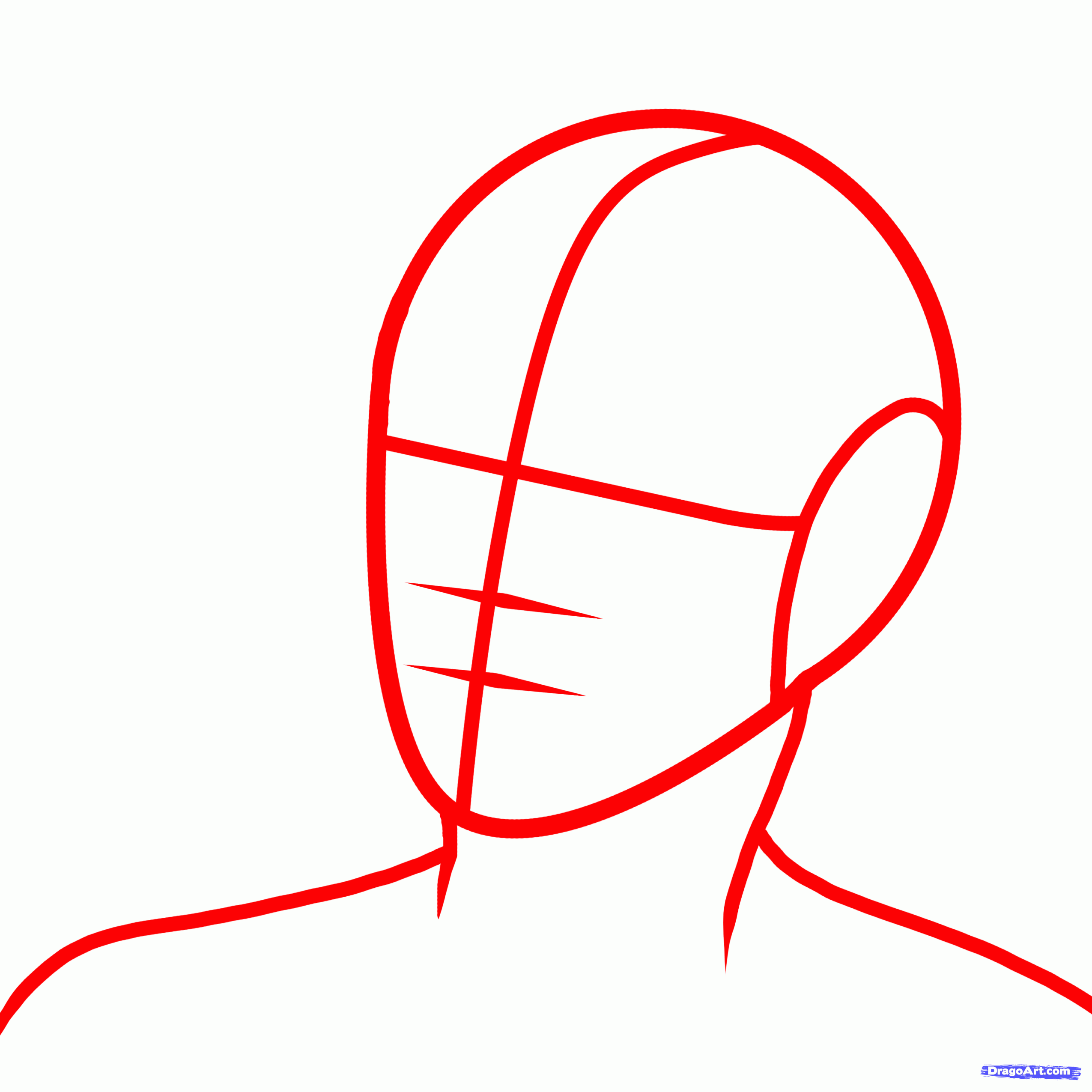 2550x2550 Draw Emma Watson, Step