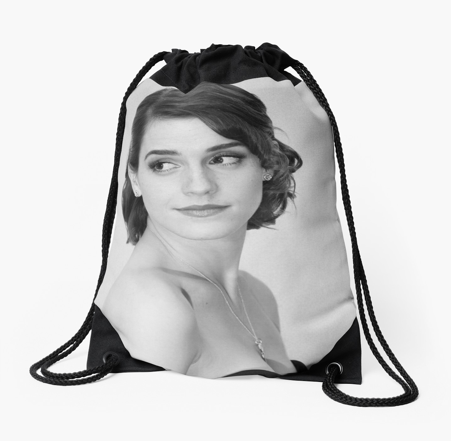 1435x1404 Emma Watson Drawstring Bags