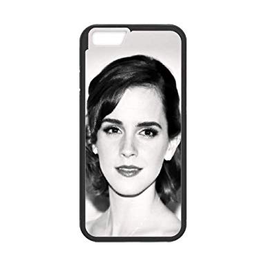 385x385 Celebrities Emma Watson Black And Whiteportrait Iphone Inch