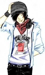 182x300 cool emo boy drawing anime animes emo, dibujos