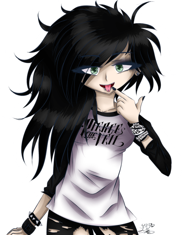 618x759 Drawing Emo Cartoon Frames Illustrations Hd Images Photo