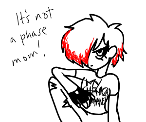 300x250 Emo Anime Girl