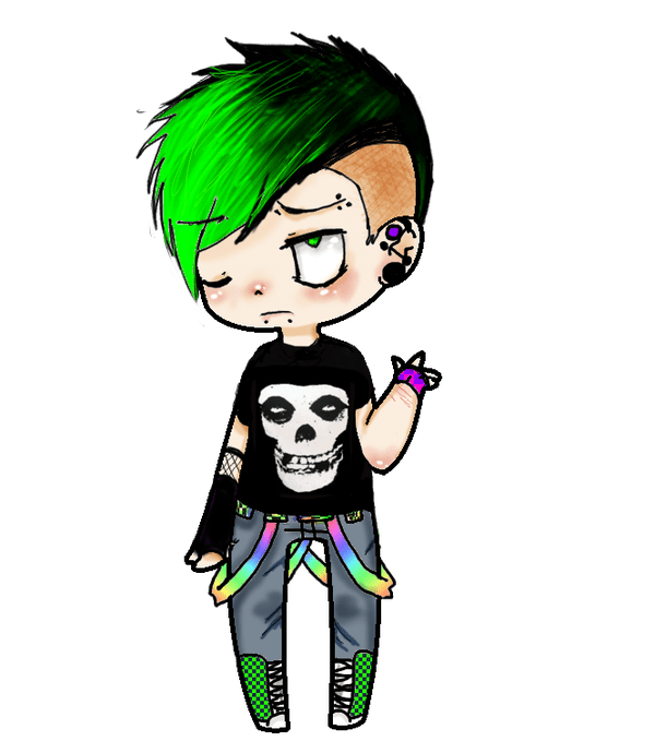 600x690 Chibis Drawing Emo Transparent Png Clipart Free Download