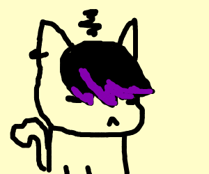 300x250 Emo Teenage Garfield