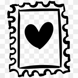 320x320 Stamp With Heart Drawing Comments