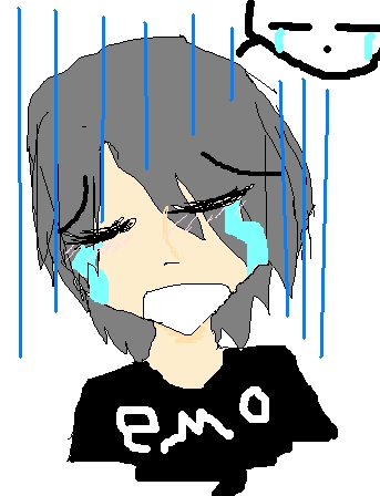 343x448 The Emo Kid Images Drawing I Did Wallpaper And Background Photos
