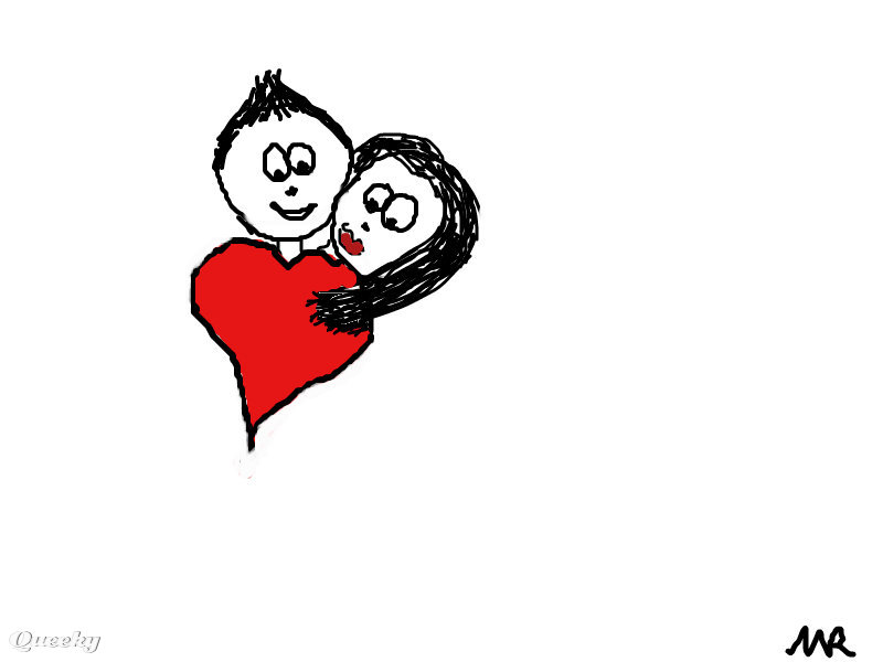 800x600 Emo Love Heart Drawings