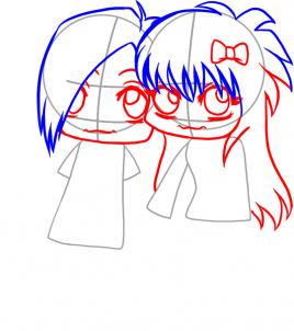 268x302 Draw Emo Love, Step