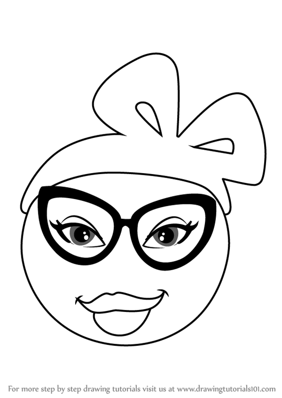 567x800 Learn How To Draw Emoji With Eye Glasses