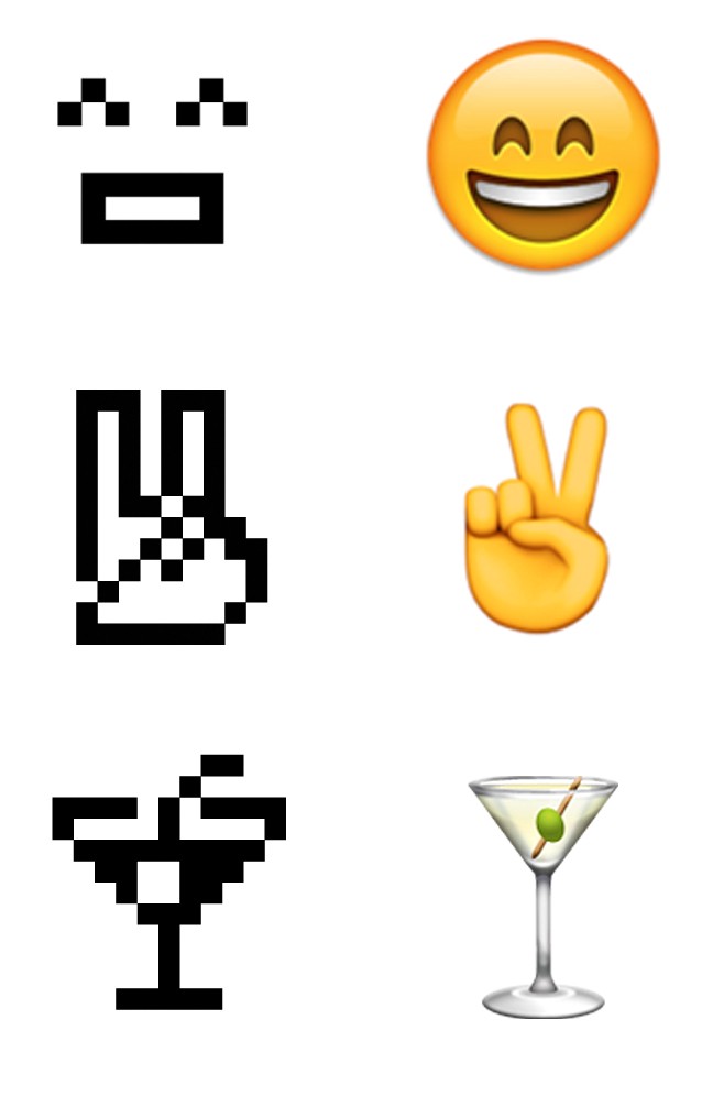 638x996 The Original Ntt Docomo Emoji Set Has Been Added To The Museum