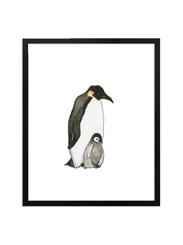 768x1024 White Emperor Penguin Art Print Nursery Wall Decor Ideas Made Easy