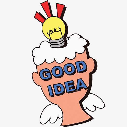500x500 a good idea an emphasis on symbolic illustration, good idea, good