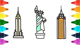 320x180 Draw Empire State Building