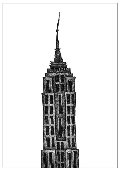 500x715 Ny The Empire State Part Of My New York Landmark Series
