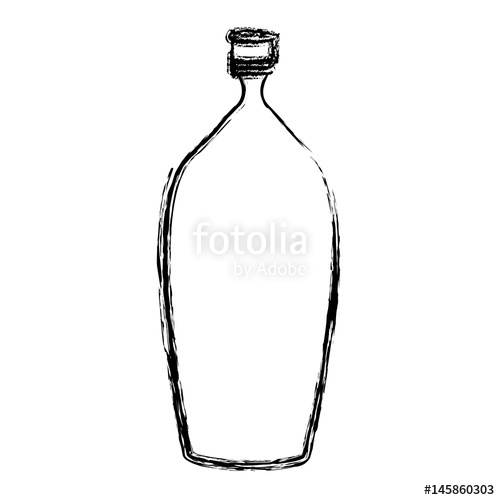 500x500 Empty Plastic Bottle Icon Vector Illustration Graphic Design