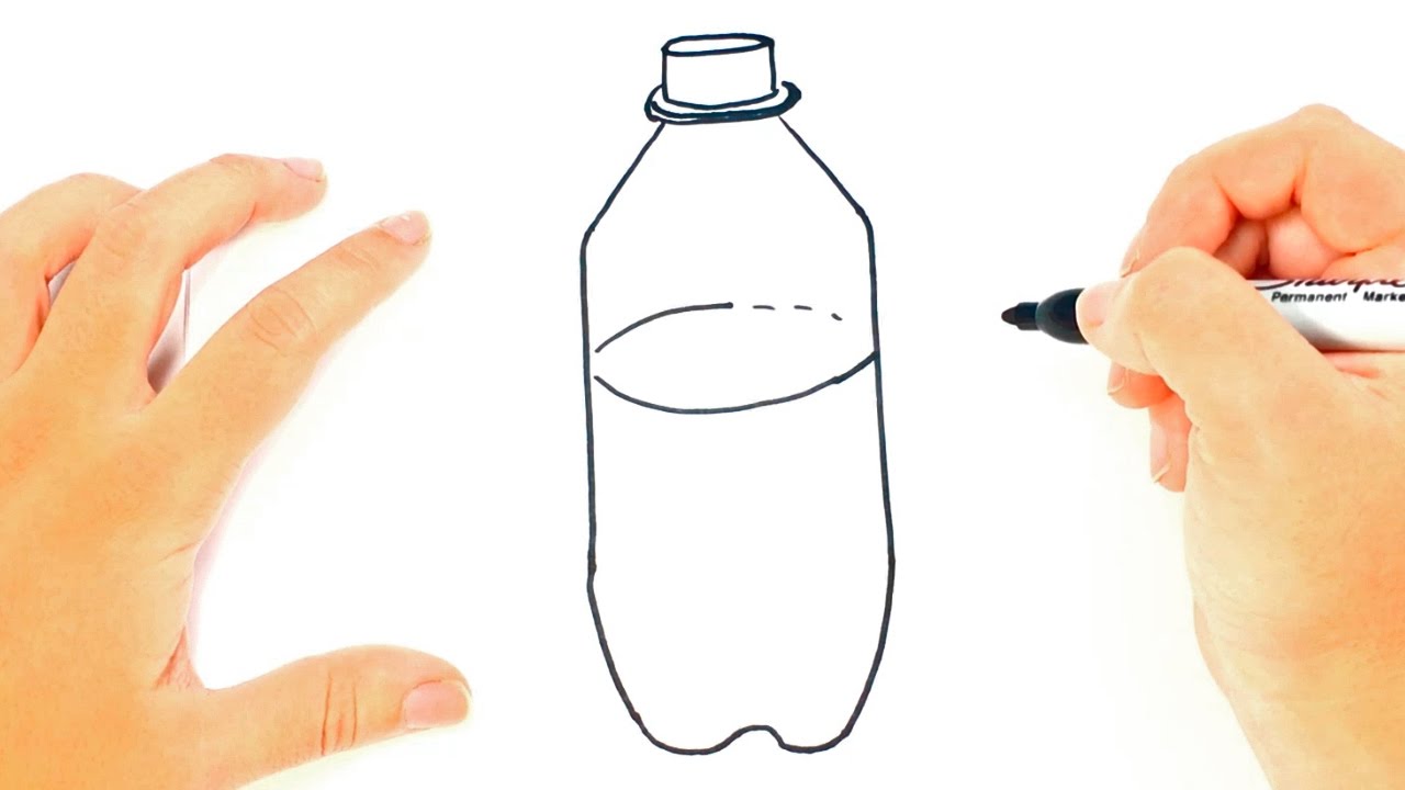 1280x720 Huge Collection Of Liter Bottle Drawing' Download More Than