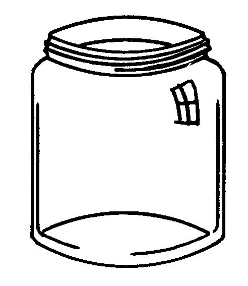 492x567 Coloring Jar