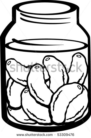 310x470 Empty Mason Jar Clipart