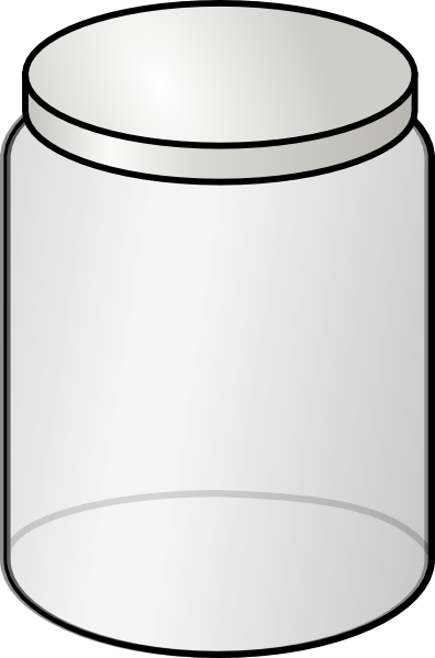 396x599 Glass Jar Clip Art