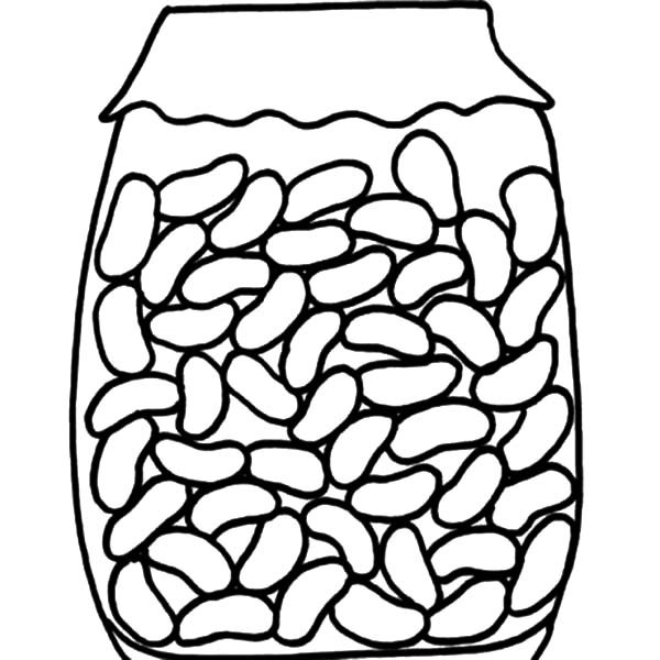 600x600 Empty Jar Coloring