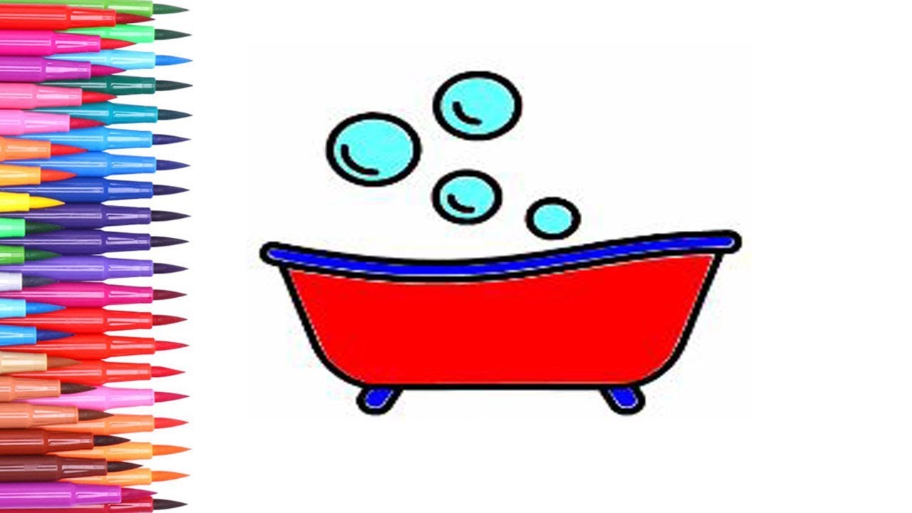 1280x720 Coloring Baby Accessories Painting For Toddlers And Drawing