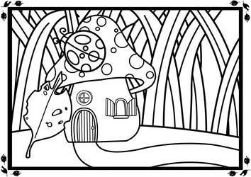 354x250 Enchanted Mushroom