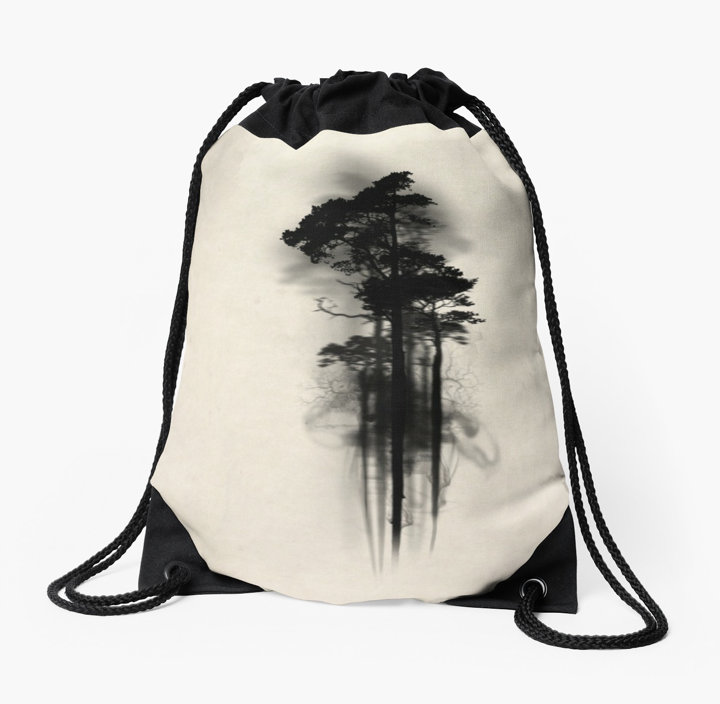 1435x1404 Enchanted Forest Drawstring Bag
