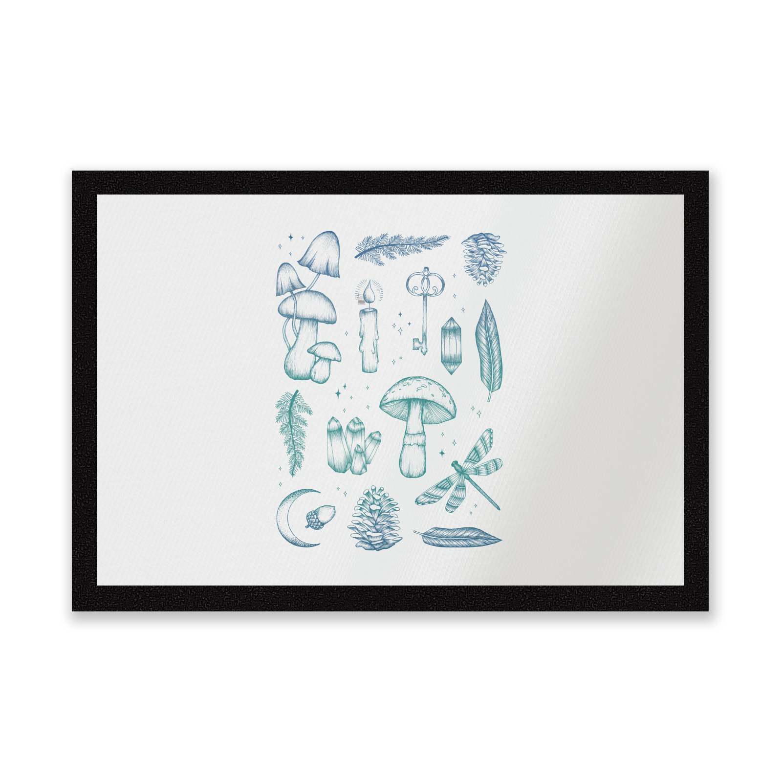 1600x1600 Enchanted Forest Entrance Mat Iwoot