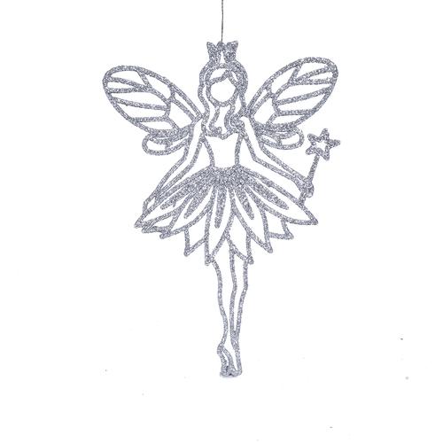 500x500 Enchanted Glitter Fairy Icons Ornaments