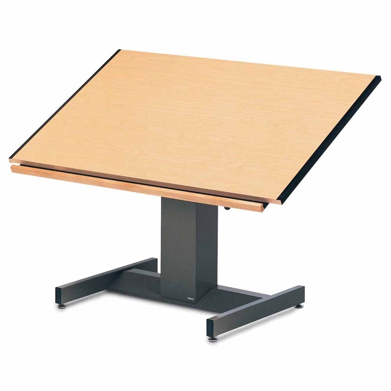 800x800 mayline futur matic drawing table x l affordable