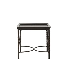 276x276 safavieh american home dark walnut pine rectangular end table