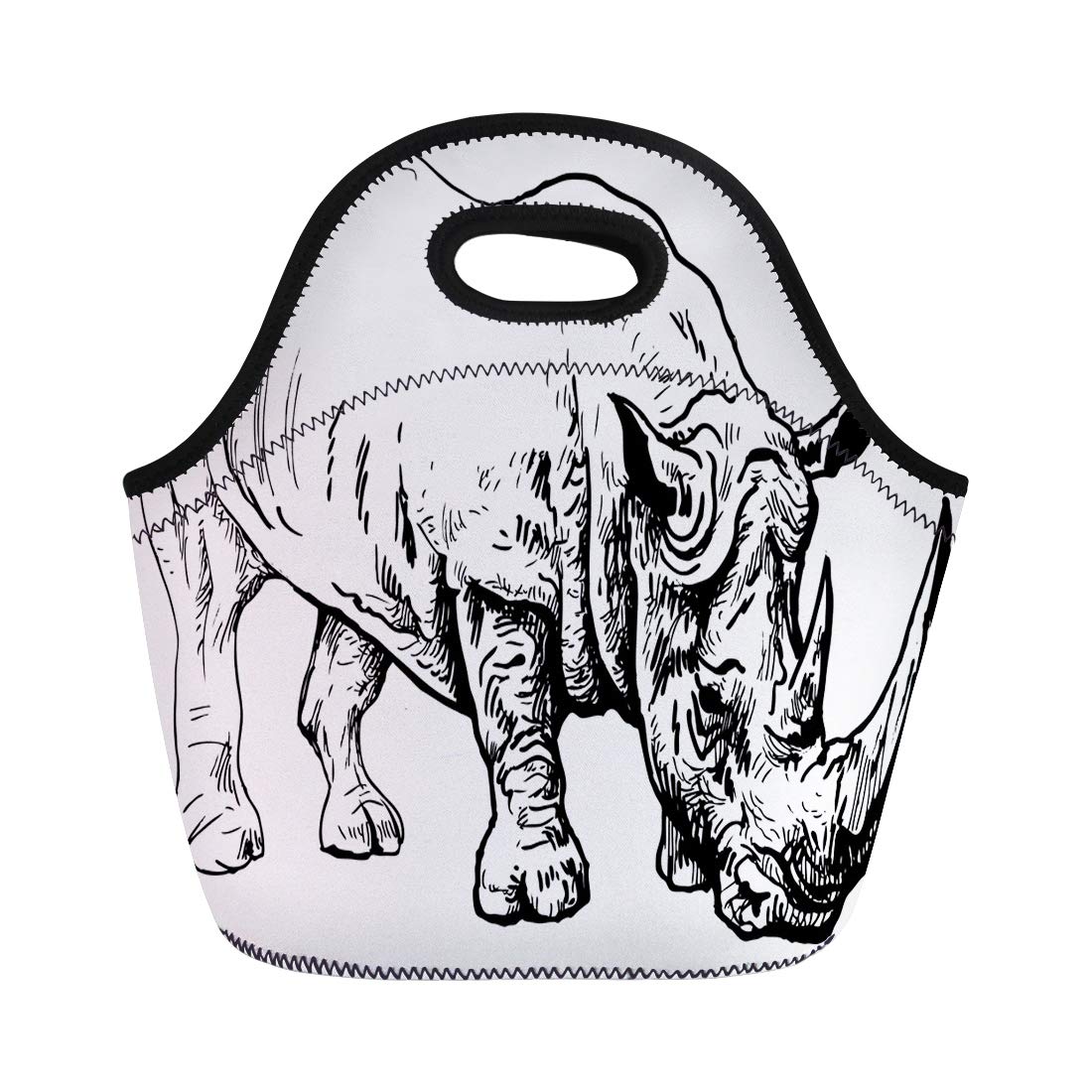 1100x1100 semtomn lunch tote bag rhino rhinoceros endangered