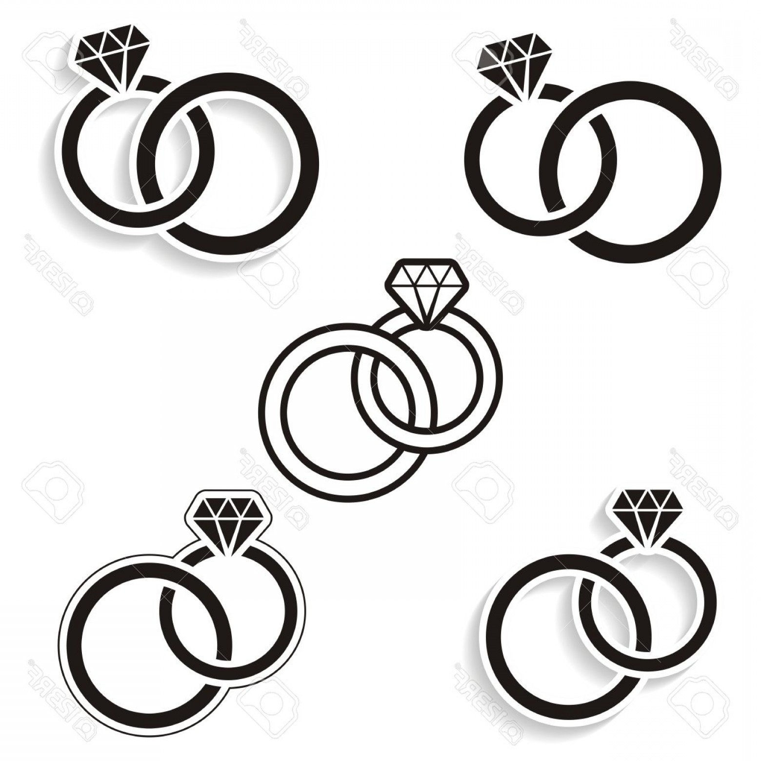 1560x1560 Diamond Wedding Ring Drawing Jewelry