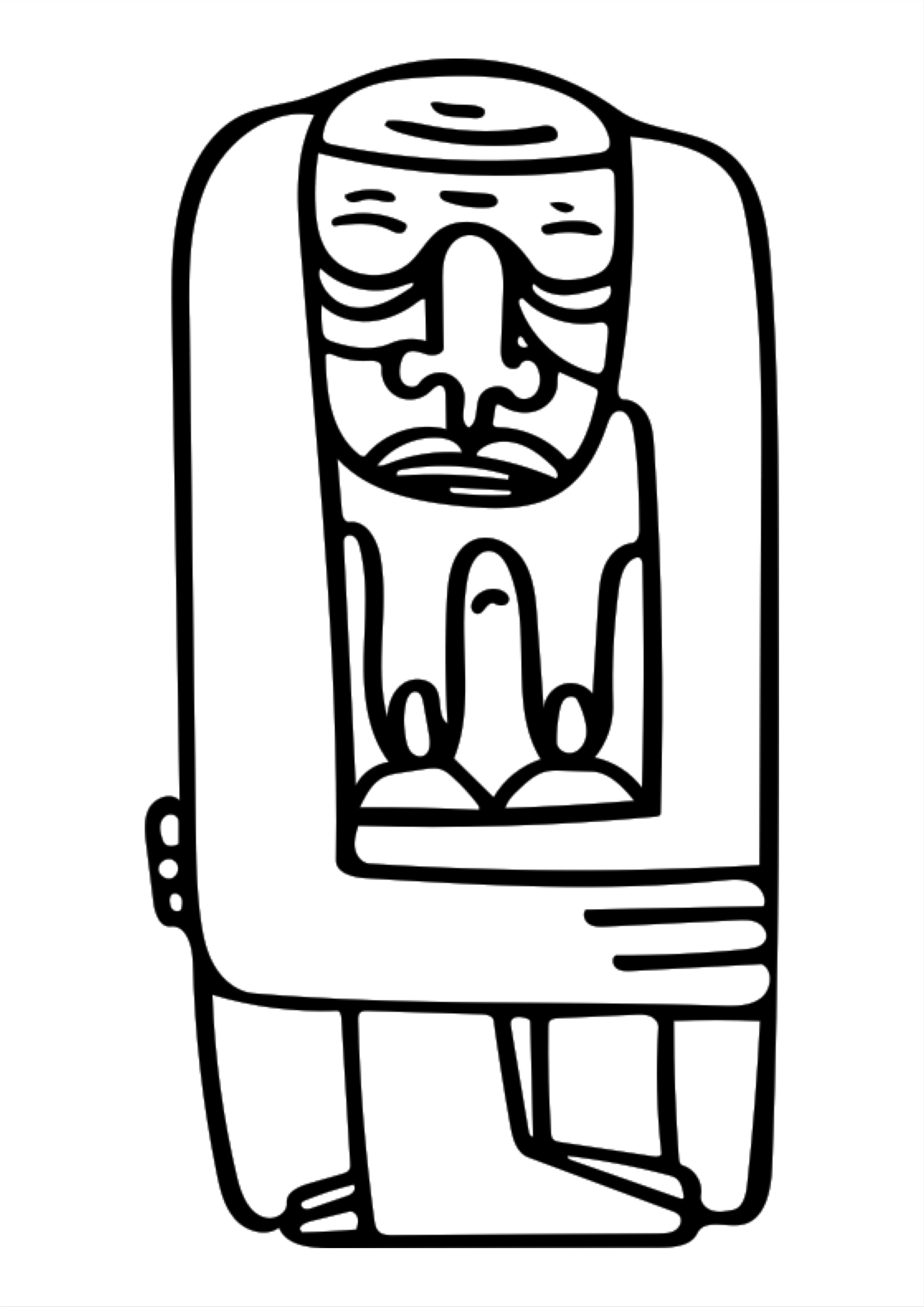 3500x4950 Body Research Drawing Series