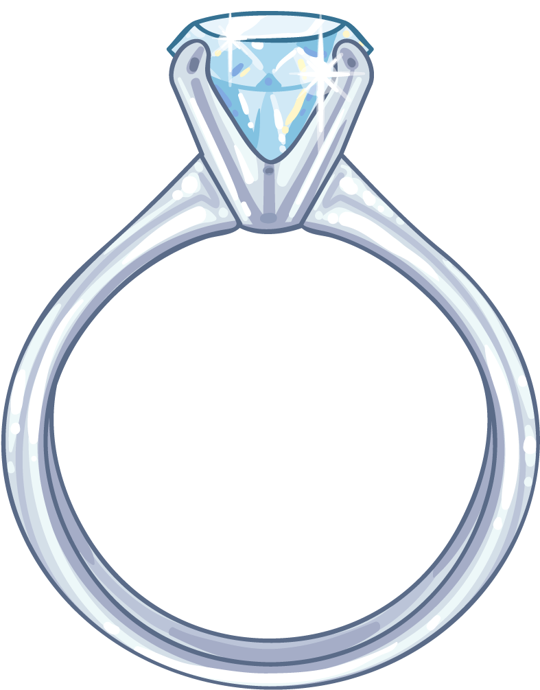 787x1005 Download Hd Wedding Ring Drawing Png
