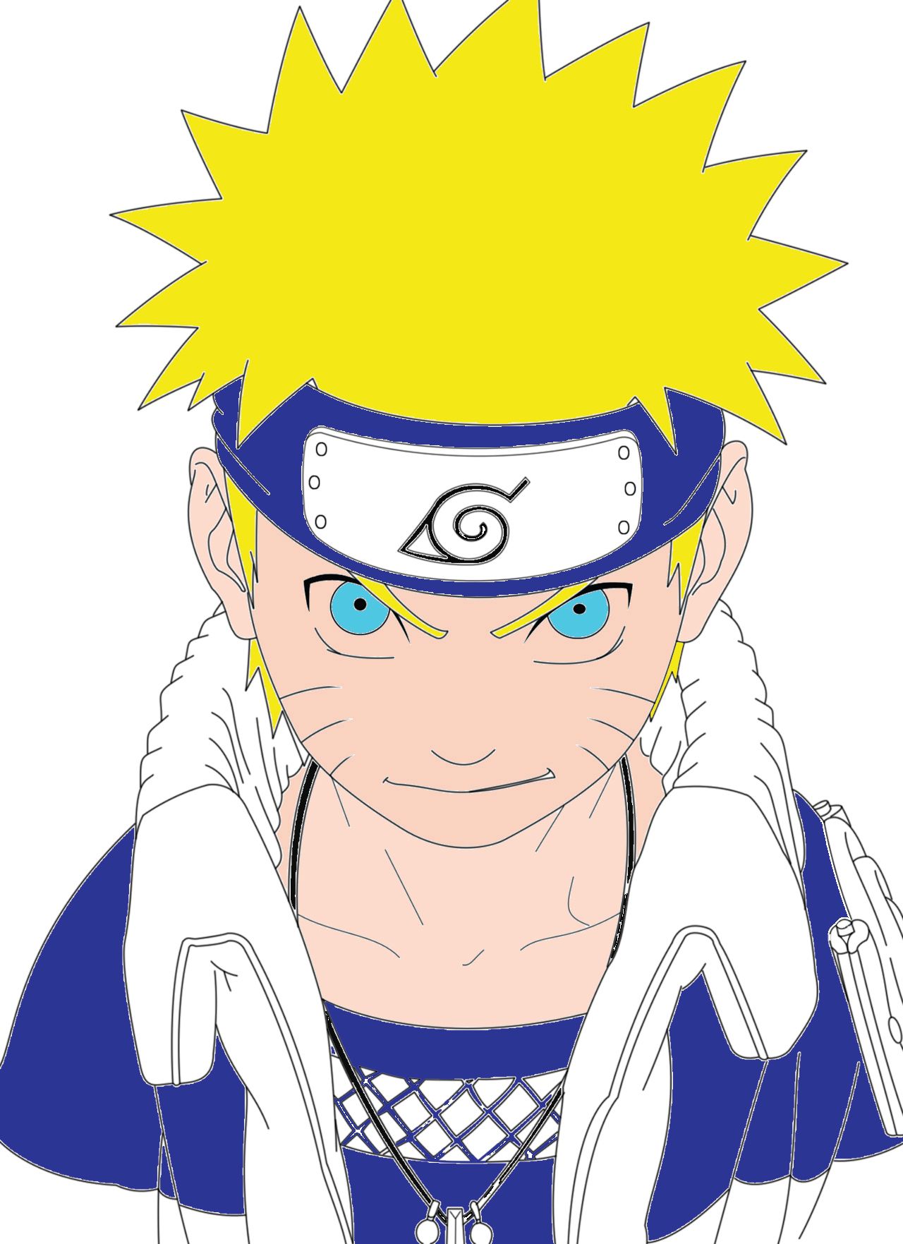 1280x1763 Paint Art Drawing Naruto Uzumaki's Childhood Paint Art