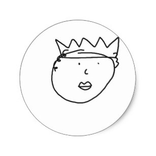 307x307 Queen Elizabeth Ii Stickers Labels Zazzle Uk