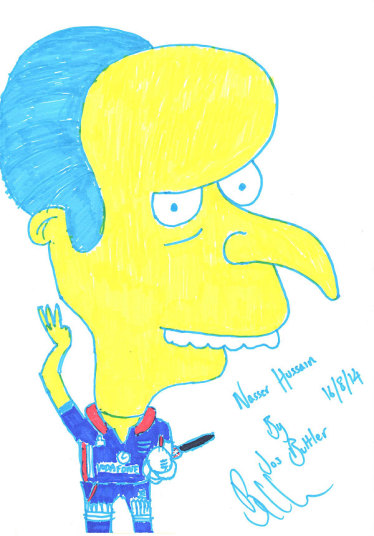 374x536 England Players Draw Each Other For Charity In Pictures